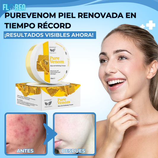 1 + 1 GRATIS - PUREVENOM CREMA REVILIZANTE PARA LA PIEL: ¡DILE ADIÓS A TUS PROBLEMAS!